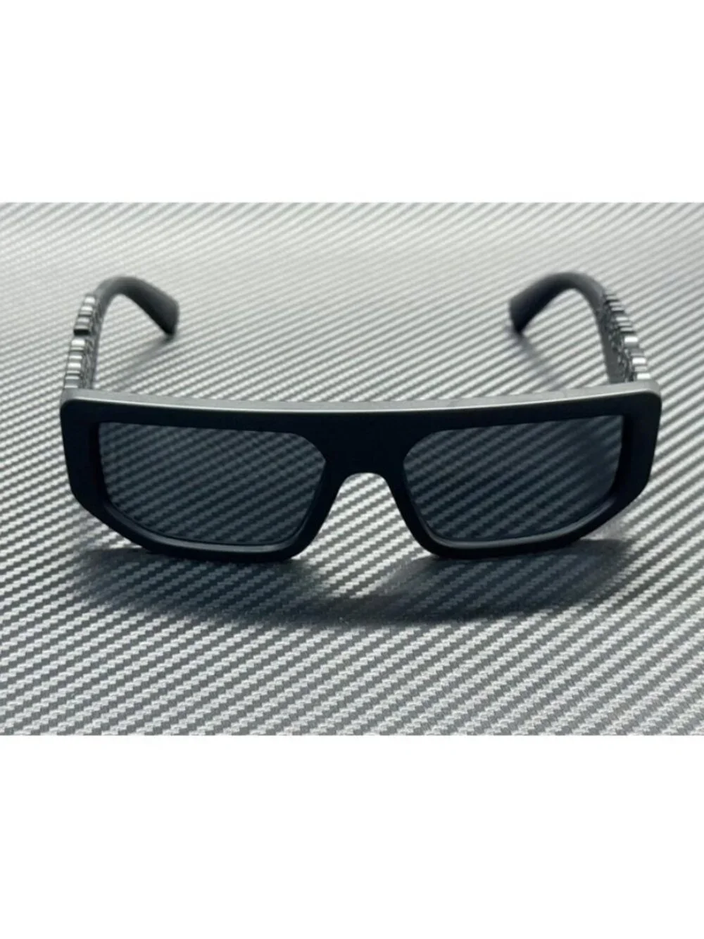 New Dolce & Gabbana Men Matte Black Sunglasses 56-16-145